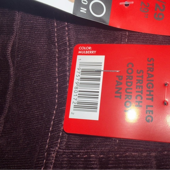 ⭐️ Firm Price ⭐️ New with tags Buffalo David Bitton Mulberry corduroy Trousers - Picture 5 of 5